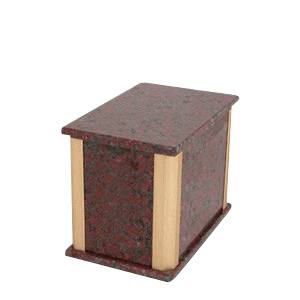 Solitude African Red Granite Medium Urn