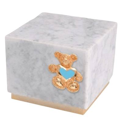 Innocence Danby Teddy Blue Heart Cremation Urn