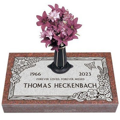 Infinite Love Granite Grave Marker 28 x 16