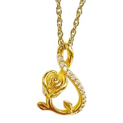 Infinite Rose Urn Necklace II