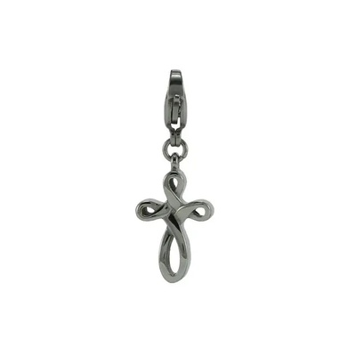 Infinity Cross Cremation Charm