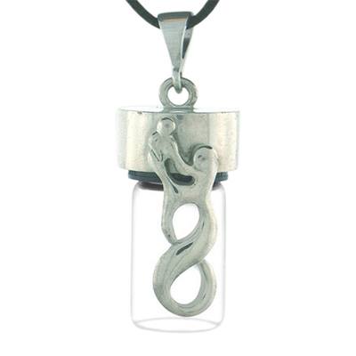 Infinity Cremation Necklace