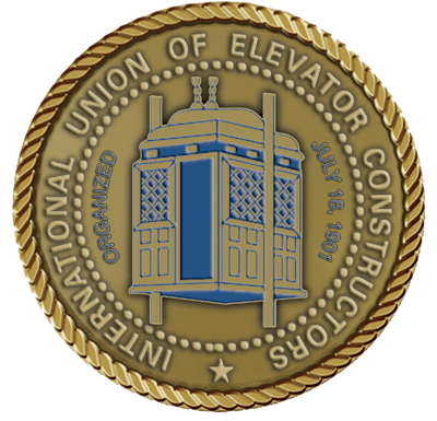 International Union Of Elevator Constructors Medallion