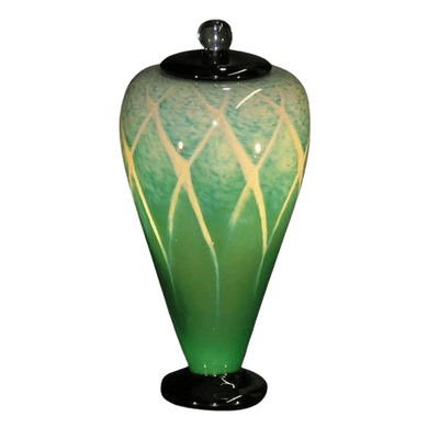 Jungle Art Cremation Urn