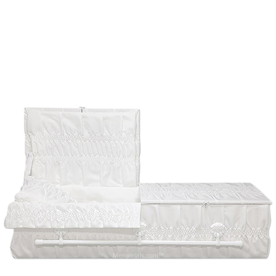 Ivory Elegance Large Child Casket II