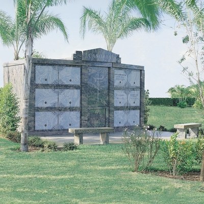 Joined Together Cemetery Mausoleum