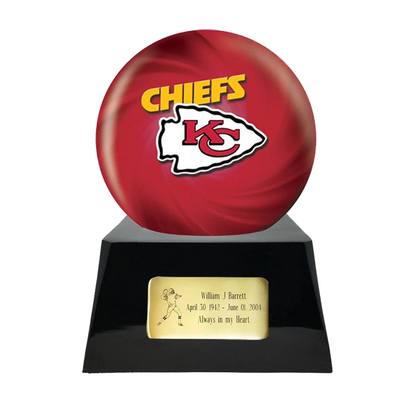 Kansas City Chiefs Football Cremation Urn