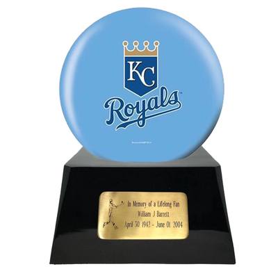 Kansas City Royals Baseball Sphere Cremation Urn