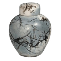 Arctic Ceramic Cremation Urn