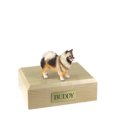 Keeshond Small Dog Urn