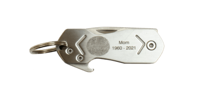 Multi-Tool Fingerprint Keychain