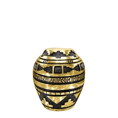 Kingsman Obsidian Gold Keepsake Urn