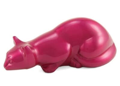 Kitty Pink Cremation Urn