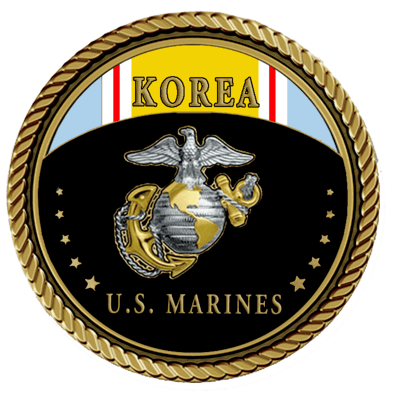 Korean War Marine Veteran Medallion
