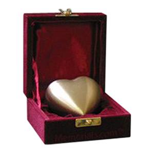 Bronze Heart Pet Keepsake Urn