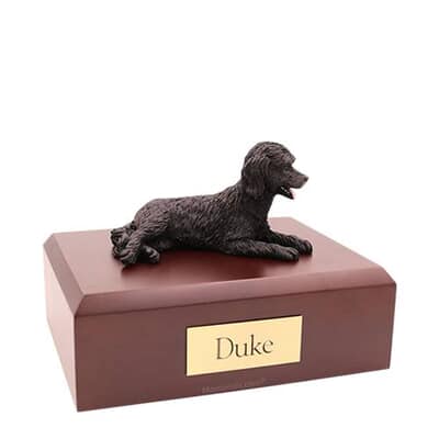 Labradoodle Black Medium Dog Urn