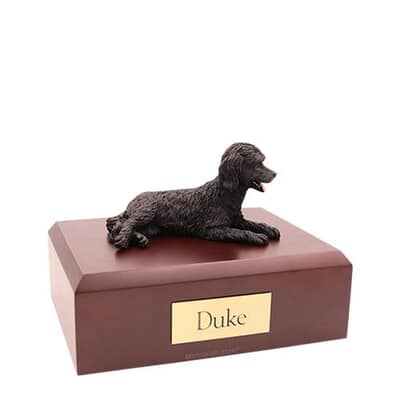 Labradoodle Black Small Dog Urn