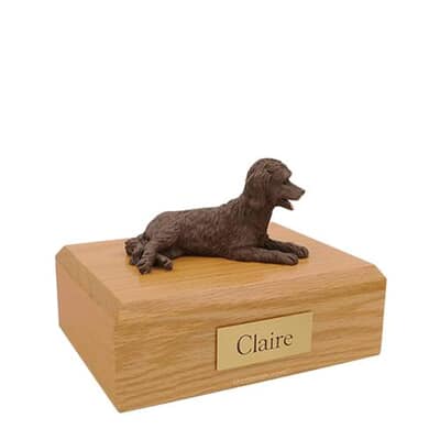 Labradoodle Brown Small Dog Urn