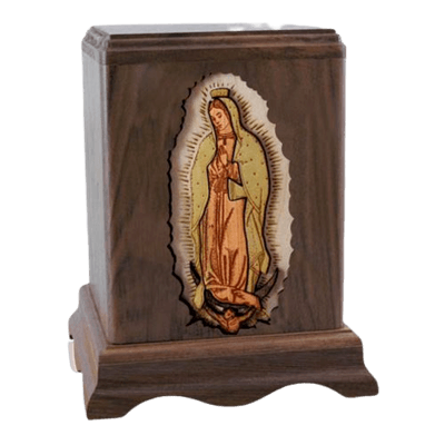 Lady of Guadalupe Cremation Urn