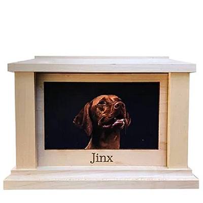 Large Maple Lasting Love Picture Pet Urn