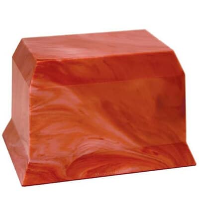 Lava Rose Cultured Cremation Urn