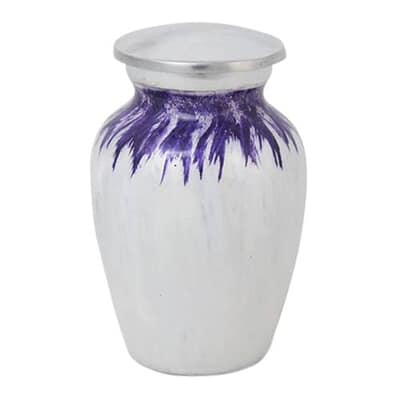 Lavender Rain Keepsake Urn