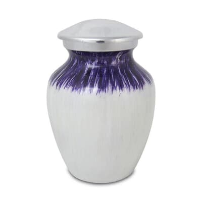 Lavender Rain Child Cremation Urn