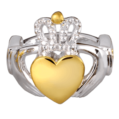 Love Claddagh Cremation Ring II