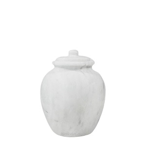 Legacy White Keepsake Marble Urn