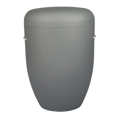 Light Gray Biodegradable Cremation Urn