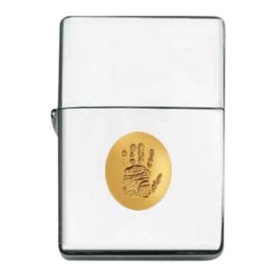 Zippo Print 14k Yellow Gold Keepsake