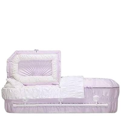 Lilac Cloud Mini Child Casket