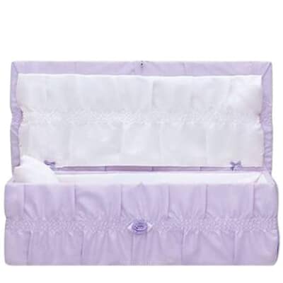 Lilac Elegance Medium Child Casket II