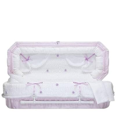 Lilac Fair Mini Child Casket