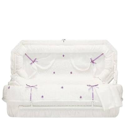 Lilac Melody Medium Child Casket