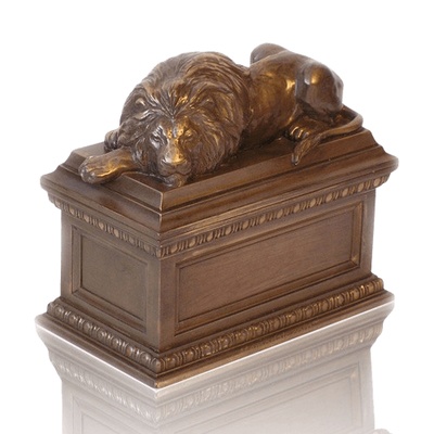 Lion Keepsake Cremation Urn