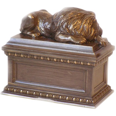 Lions Den Pet Cremation Urn