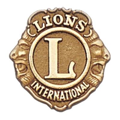 Lions International Urn Applique