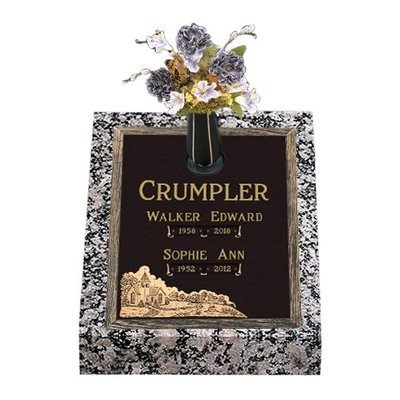 Lords Chapel Deep Bronze Headstone