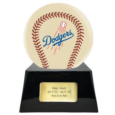Los Angeles Dodgers Baseball Cremation Urn