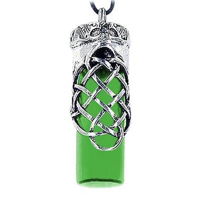 Love Green Cremation Urn Necklace