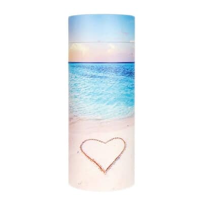 Love the Beach Biodegradable Scattering Urn