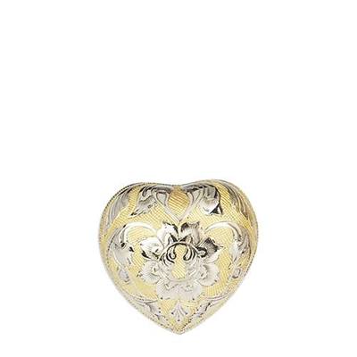 Magnificence Metal Keepsake Heart Urn