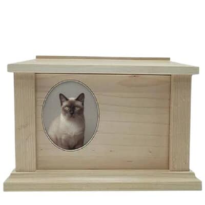 Maple Picture Frame Pet Urns