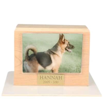Maple Picture Small Pet Cremation Urn