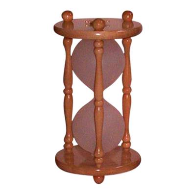 Hourglass Pillar Maple Keepsake Urn