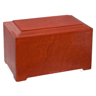 Marquis Cherry Wood Urn