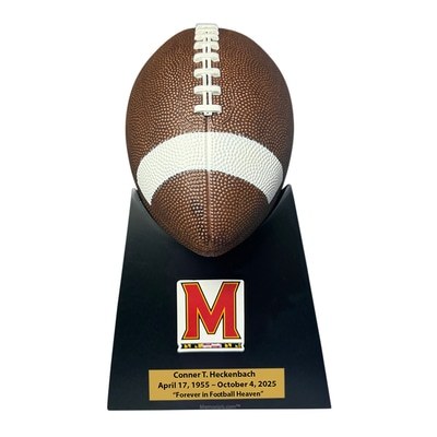 Maryland Terrapins Football Cremation Urn