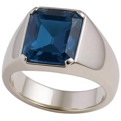 Mens Cremation Diamond Ring