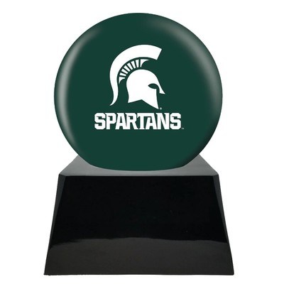 Michigan State Spartans Team Sphere Cremation Urn